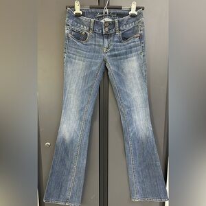 Vintage y2k American eagle artist jeans-00